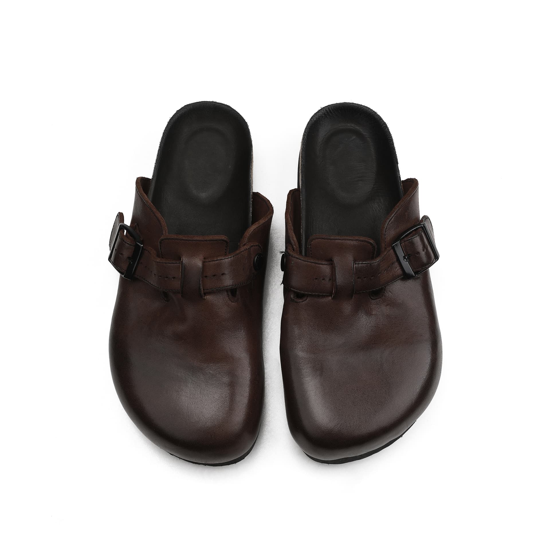 Сандалии HANQIAORIJI Abyss Collection Birkenstock Стиль Обувь Коричневый Мужской - изображение 5