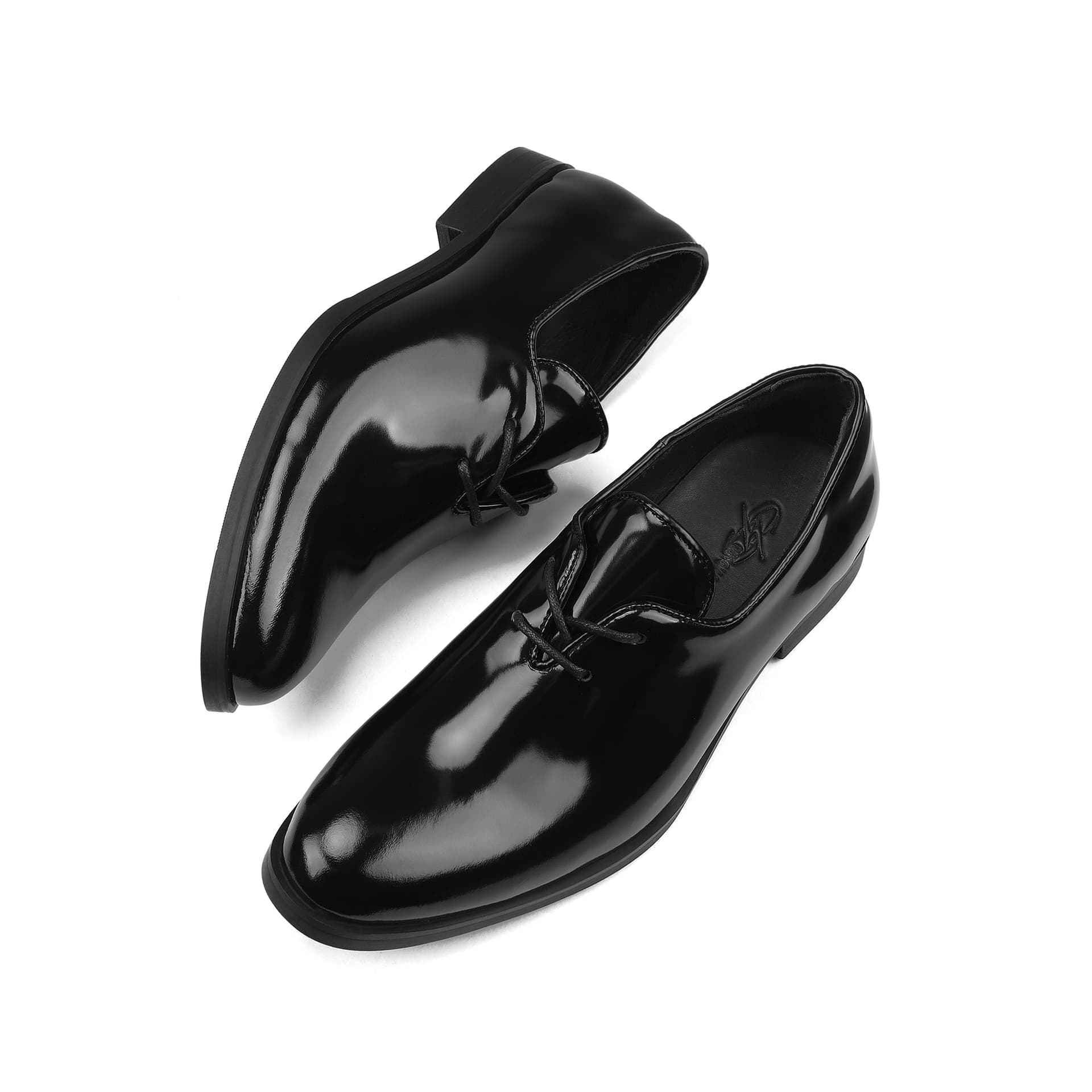 HANQIAORIJI Black Blood Collection Туфли Низкие Топ Черный Мужской - изображение 4