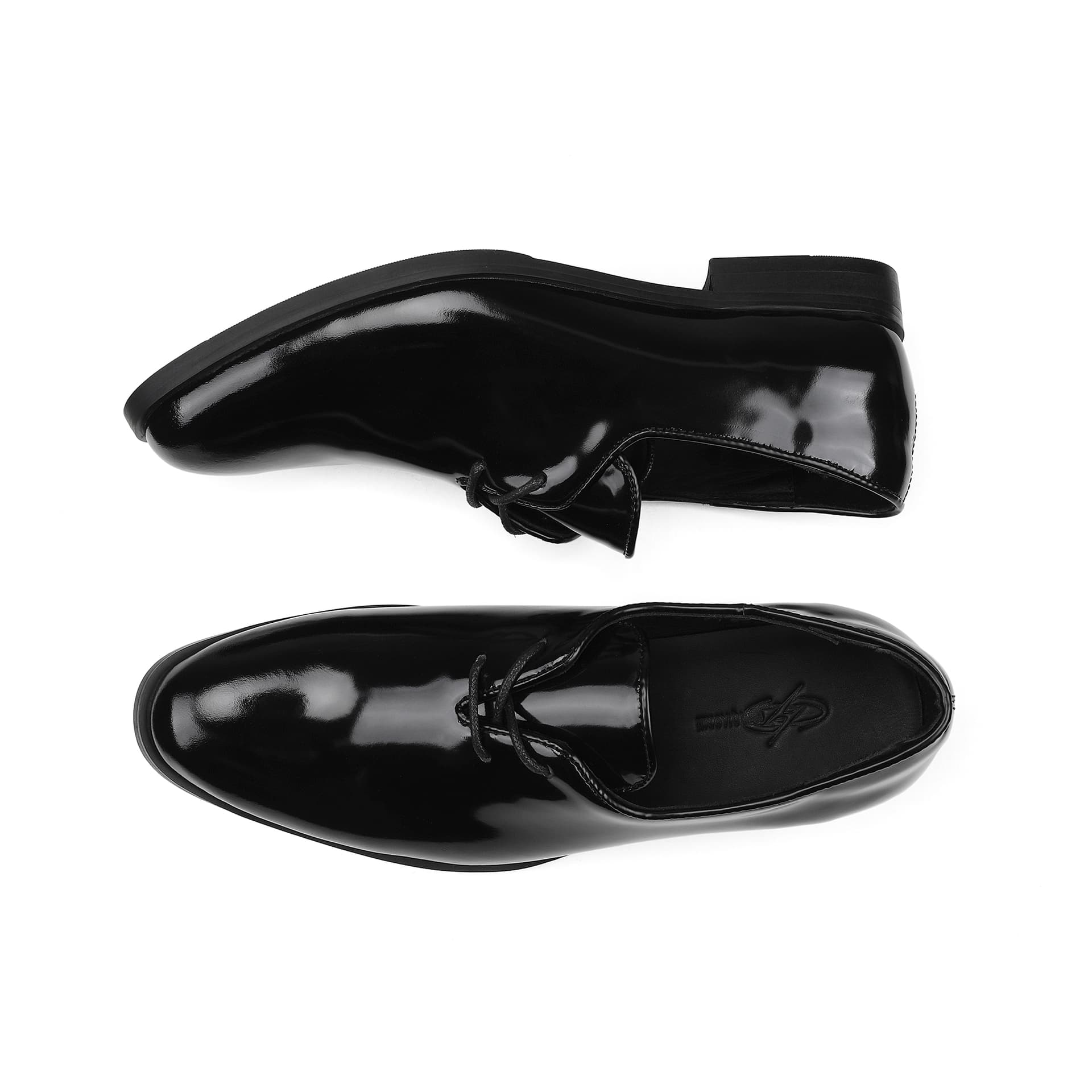 HANQIAORIJI Black Blood Collection Туфли Низкие Топ Черный Мужской - изображение 3