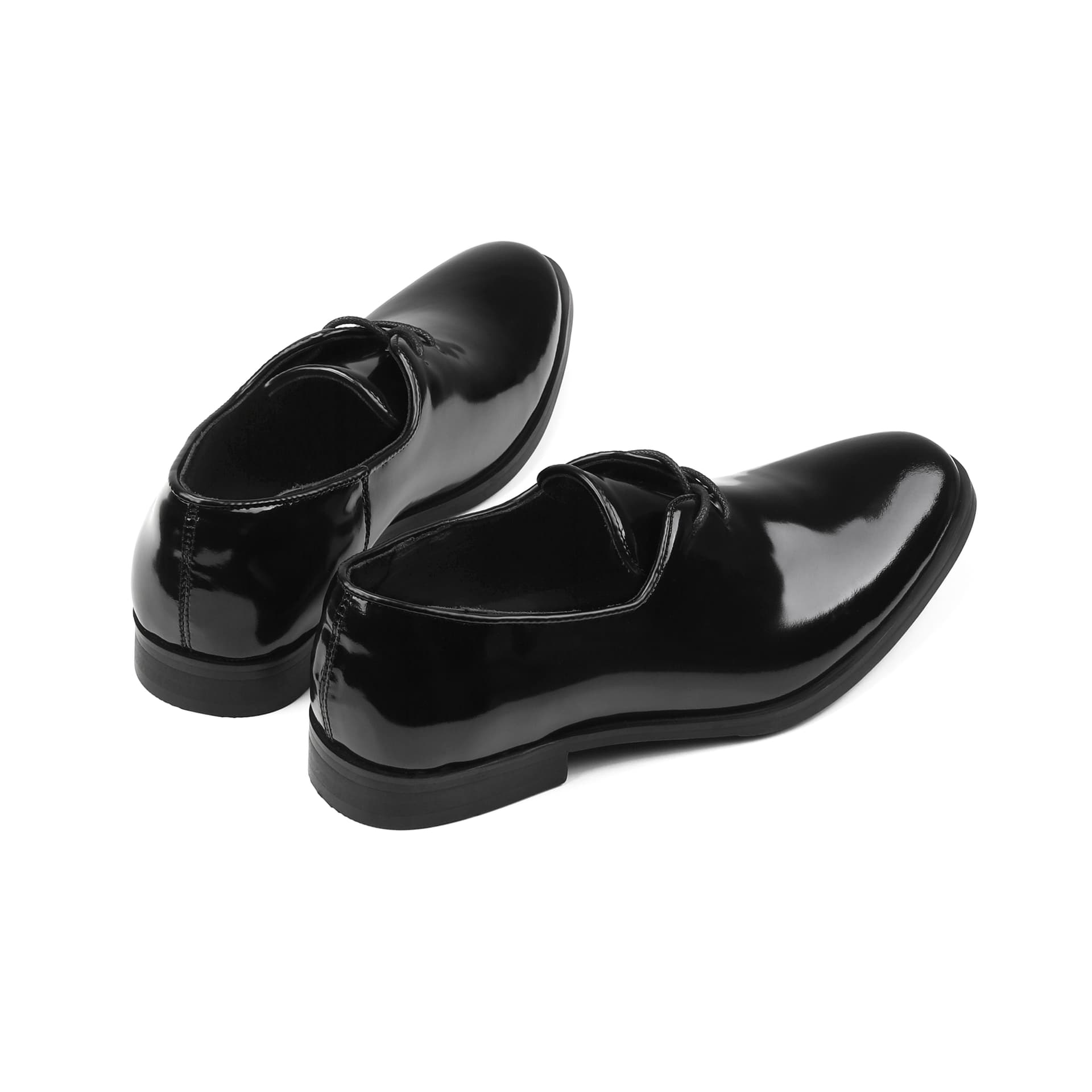 HANQIAORIJI Black Blood Collection Туфли Низкие Топ Черный Мужской - изображение 5