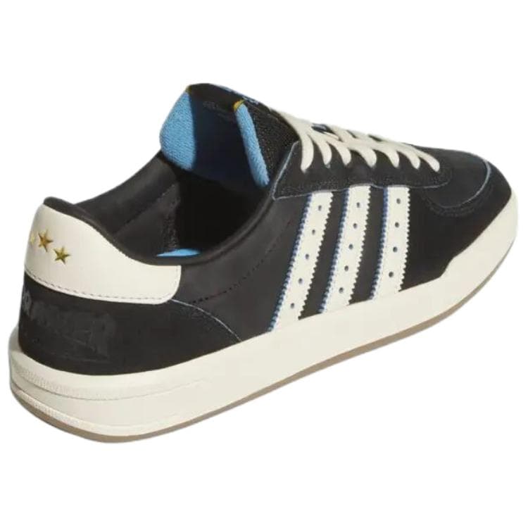 Кроссовки Adidas Originals GLENBURN Кеды для скейтбординга Черный белый Мужской - изображение 4