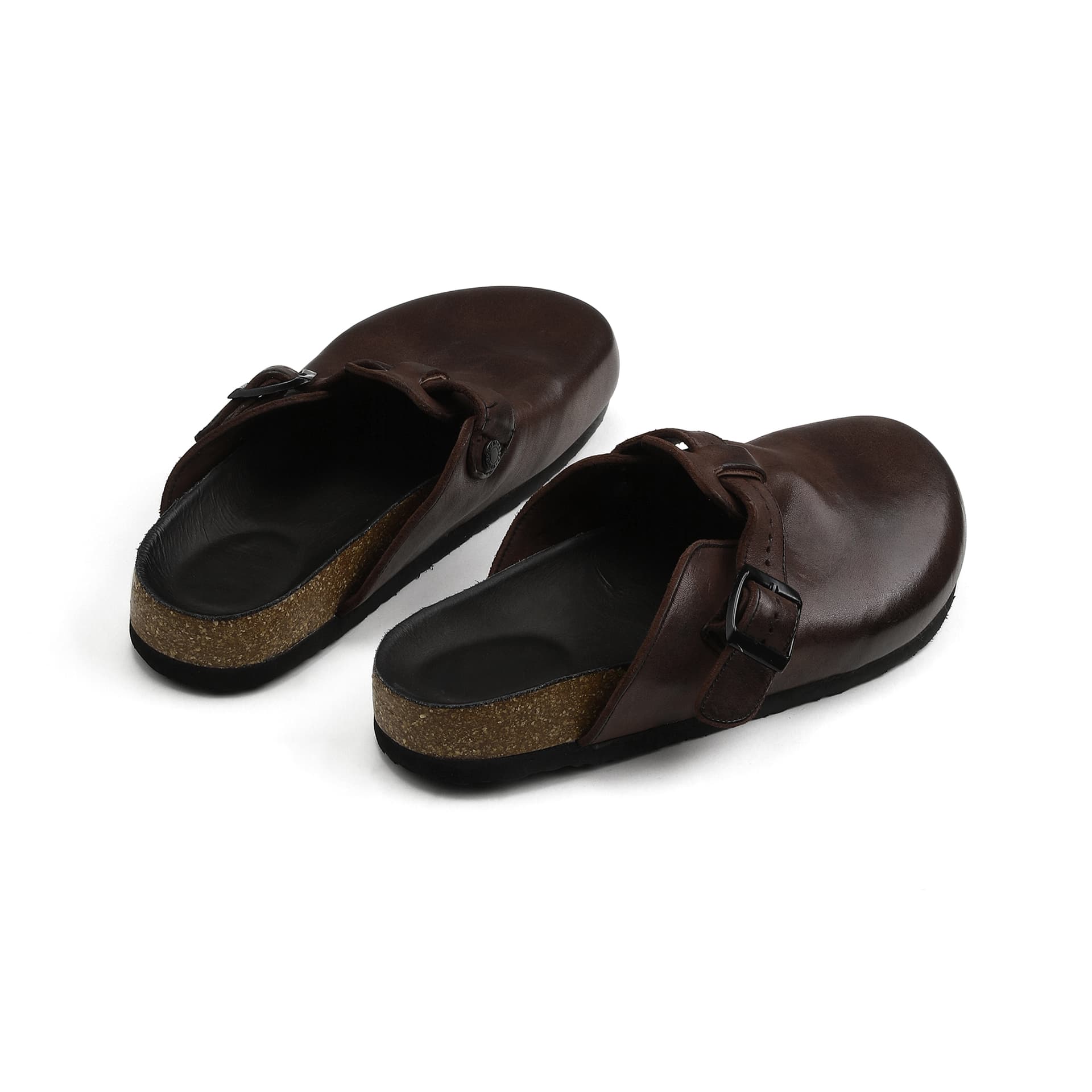 Сандалии HANQIAORIJI Abyss Collection Birkenstock Стиль Обувь Коричневый Мужской - изображение 4