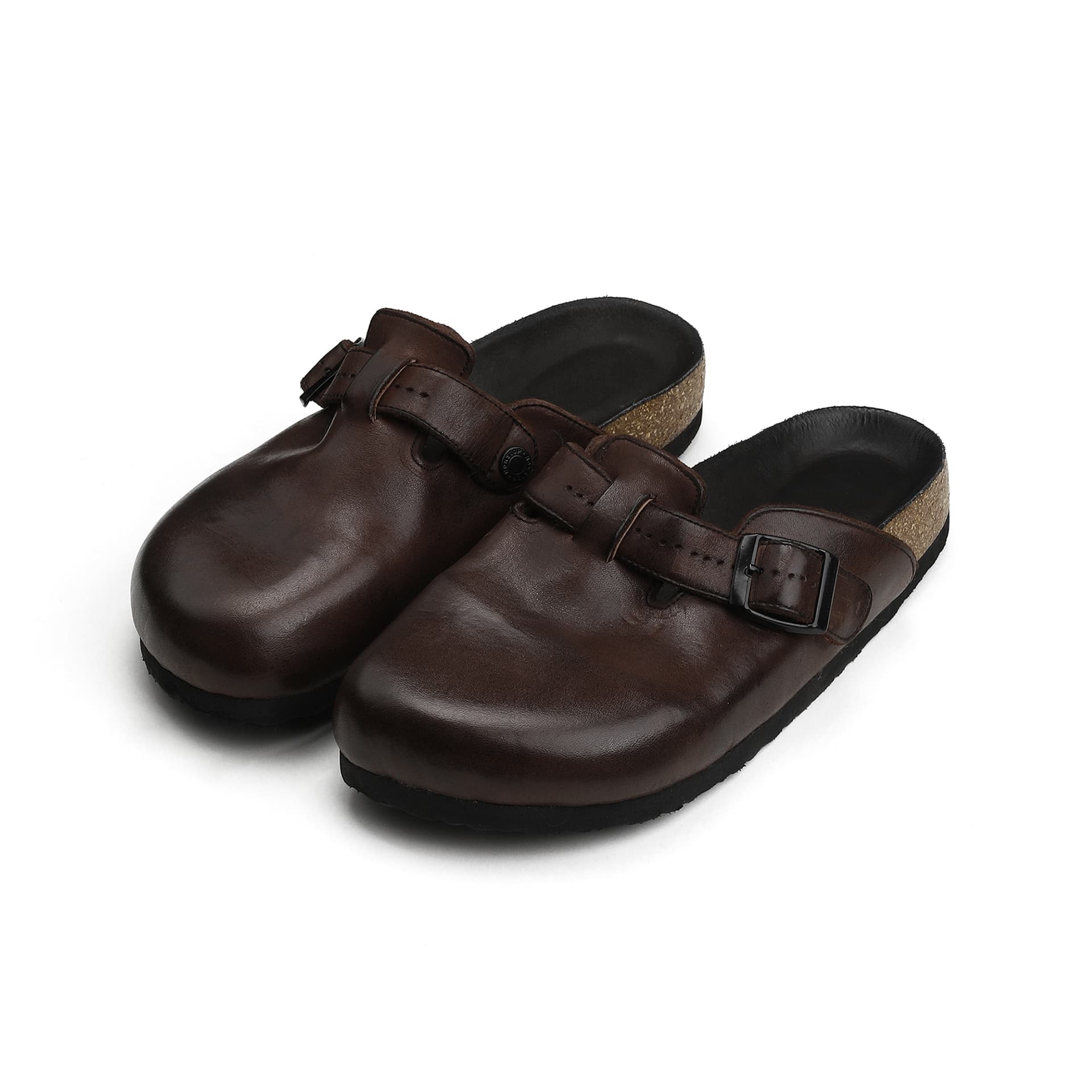 Сандалии HANQIAORIJI Abyss Collection Birkenstock Стиль Обувь Коричневый Мужской - изображение 3