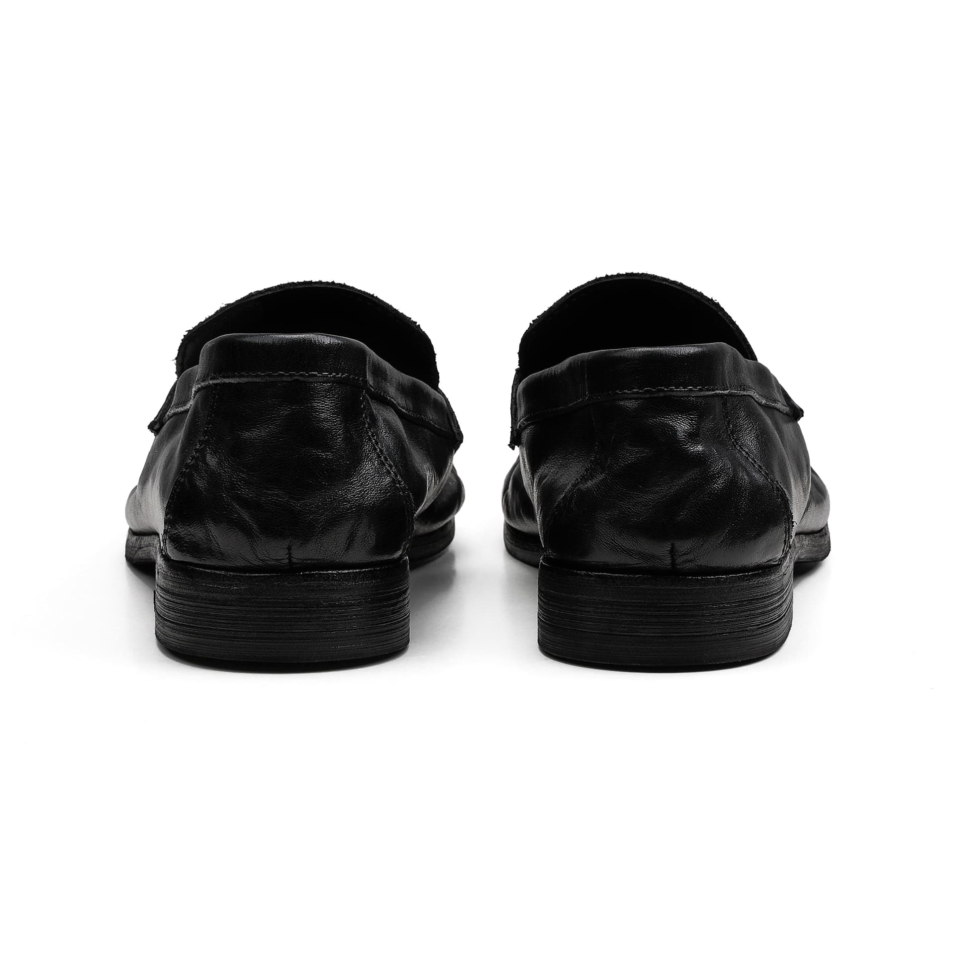 Лоферы HANQIAORIJI Black Blood Collection Лоферы Low Топ Черный мужской - изображение 7