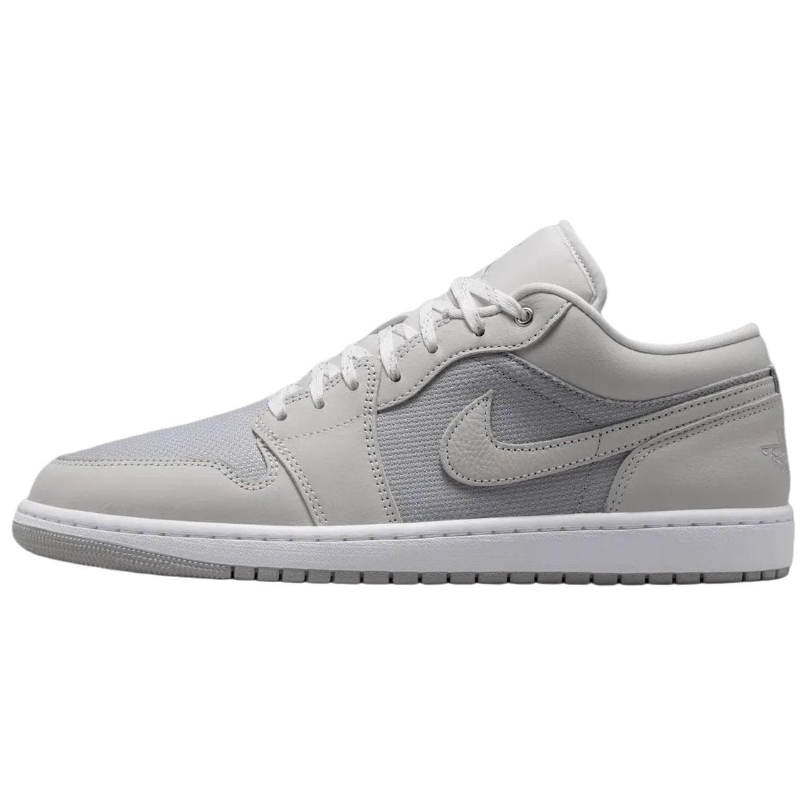 Ретро баскетбольные кроссовки Jordan Air Jordan 1 Ретро-баскетбольные кроссовки Low Топ Светло-серый Мужской - изображение 1
