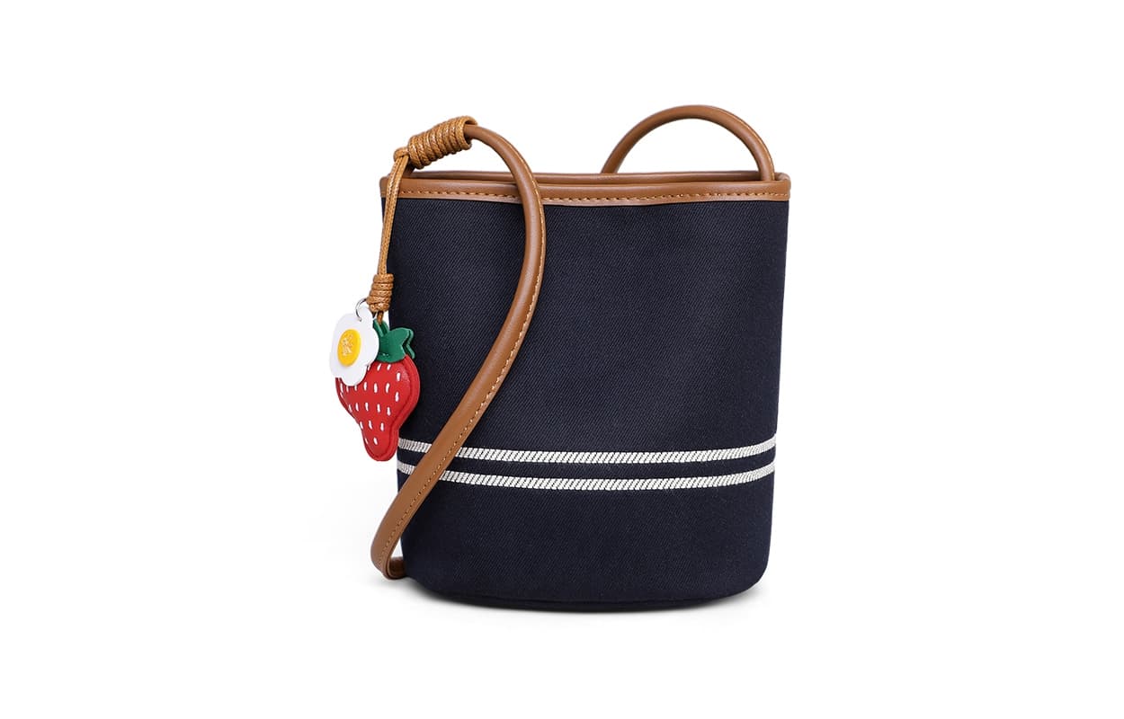 Сумка через плечо VINEY Crossbody сумка Джинсовый синий (Брелок включен) Женская - изображение 1