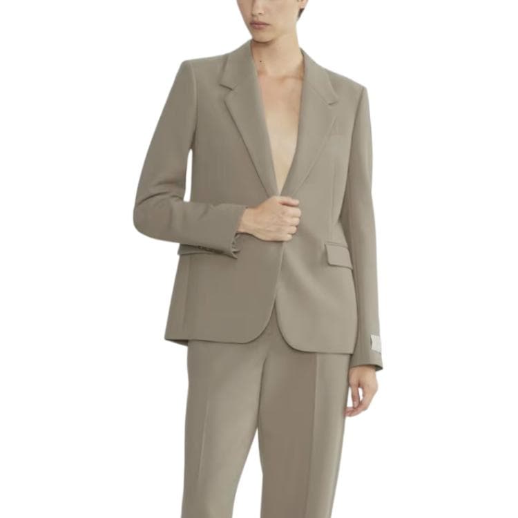 Aritzia Nomad Taupowy Nomad Gray Umber Women's Business Suits - изображение 1
