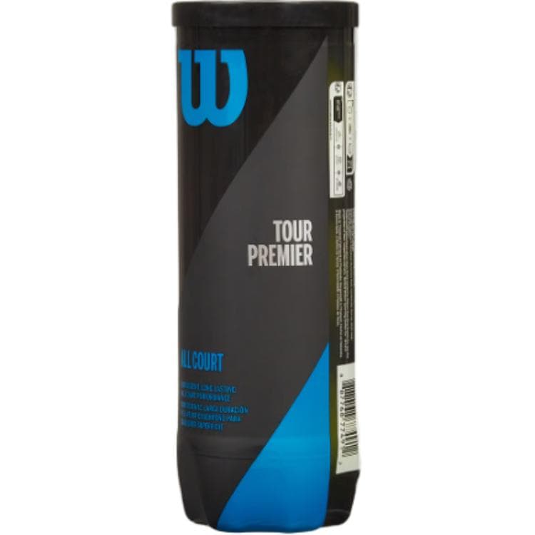Wilson Tour Premier Collection Теннис Полная Поверхность Совместимость Унисекс 3 шт TUBE - изображение 4