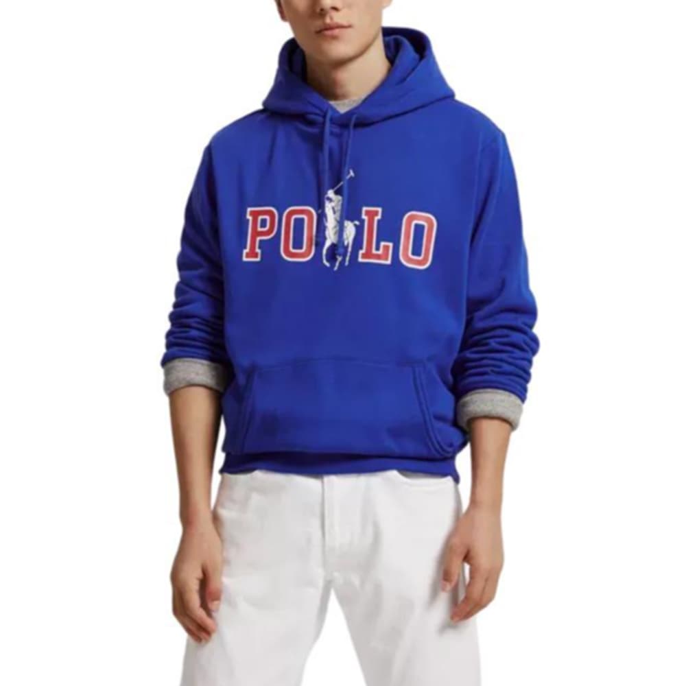 Худи Polo Ralph Lauren SS24 Толстовка Унисекс Синее - изображение 3