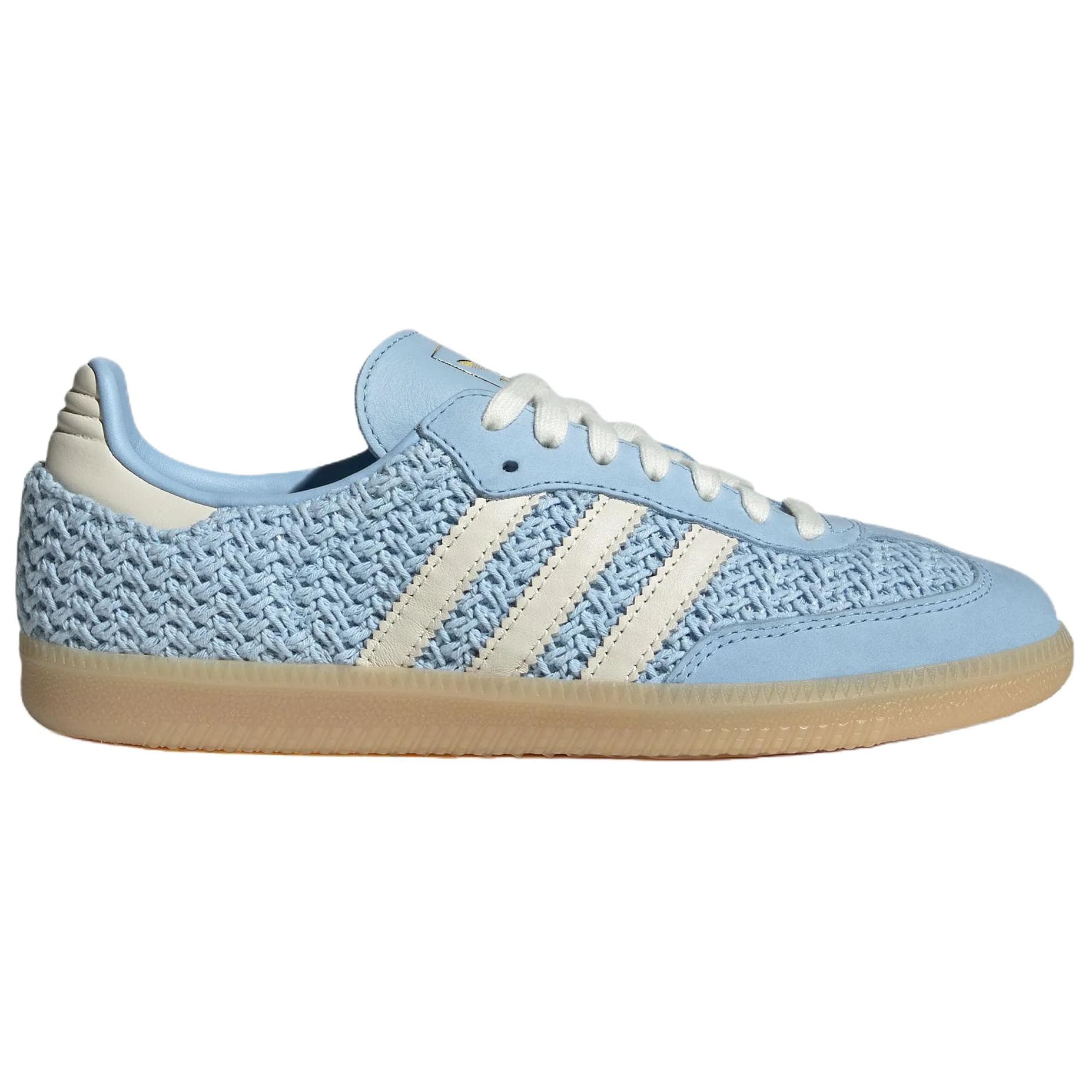 Кроссовки Adidas Originals Samba OG Кеды немецкой армии (GAT) Синий Женские - изображение 2