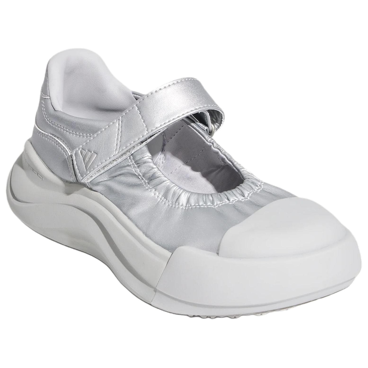 Adidas MAXXCOURT Mary Jane обувь металлический серебристый цвет женский - изображение 3