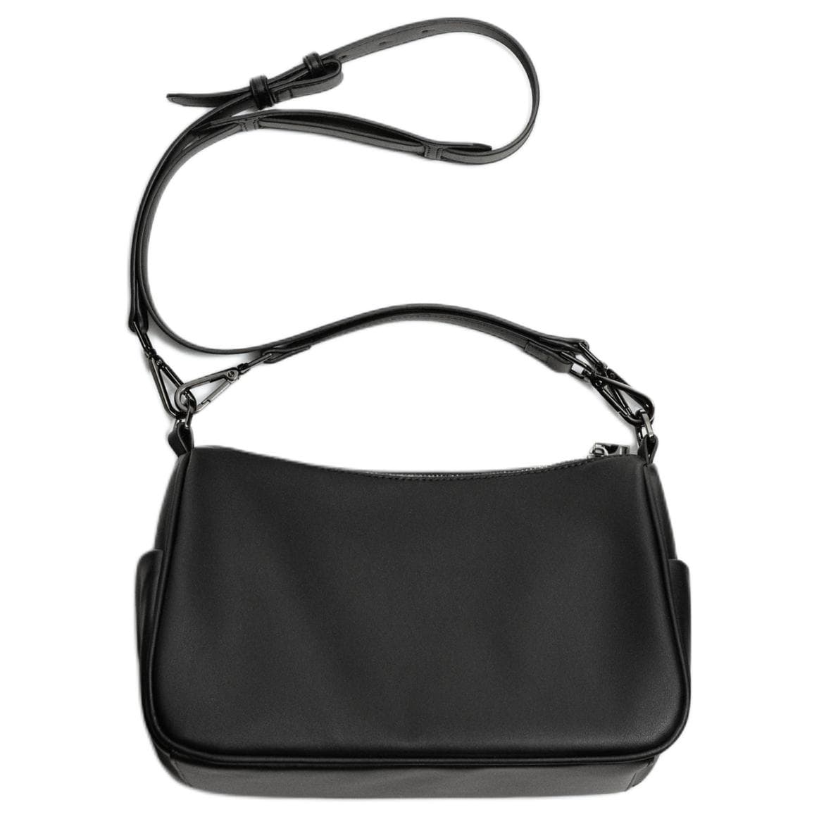 Сумка через плечо ZARA Crossbody Bag Black Women's - изображение 1