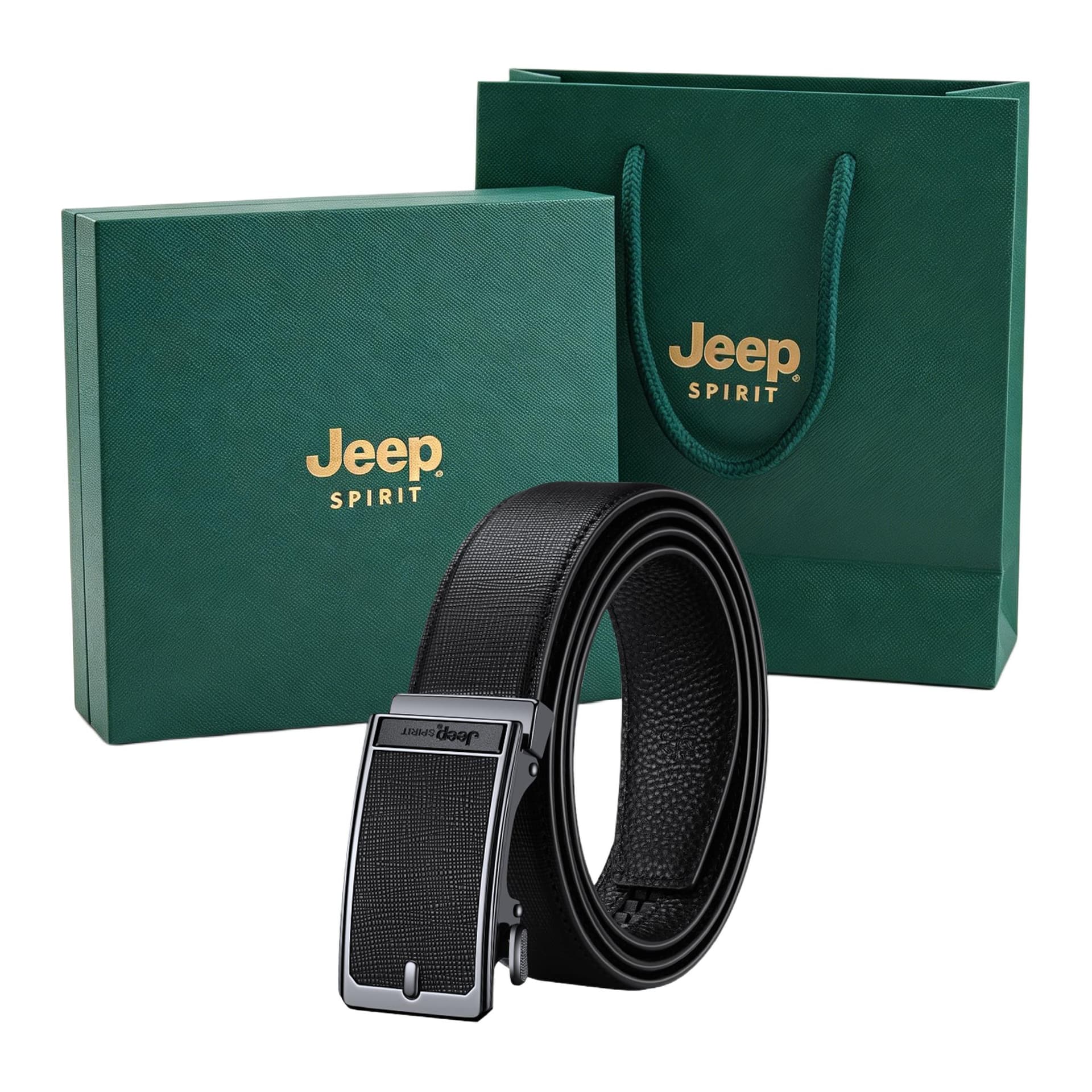 Ремень JEEP SPIRIT Сплав Спилок Коровьей Кожи Ремни Мужские 3,4CM - изображение 2