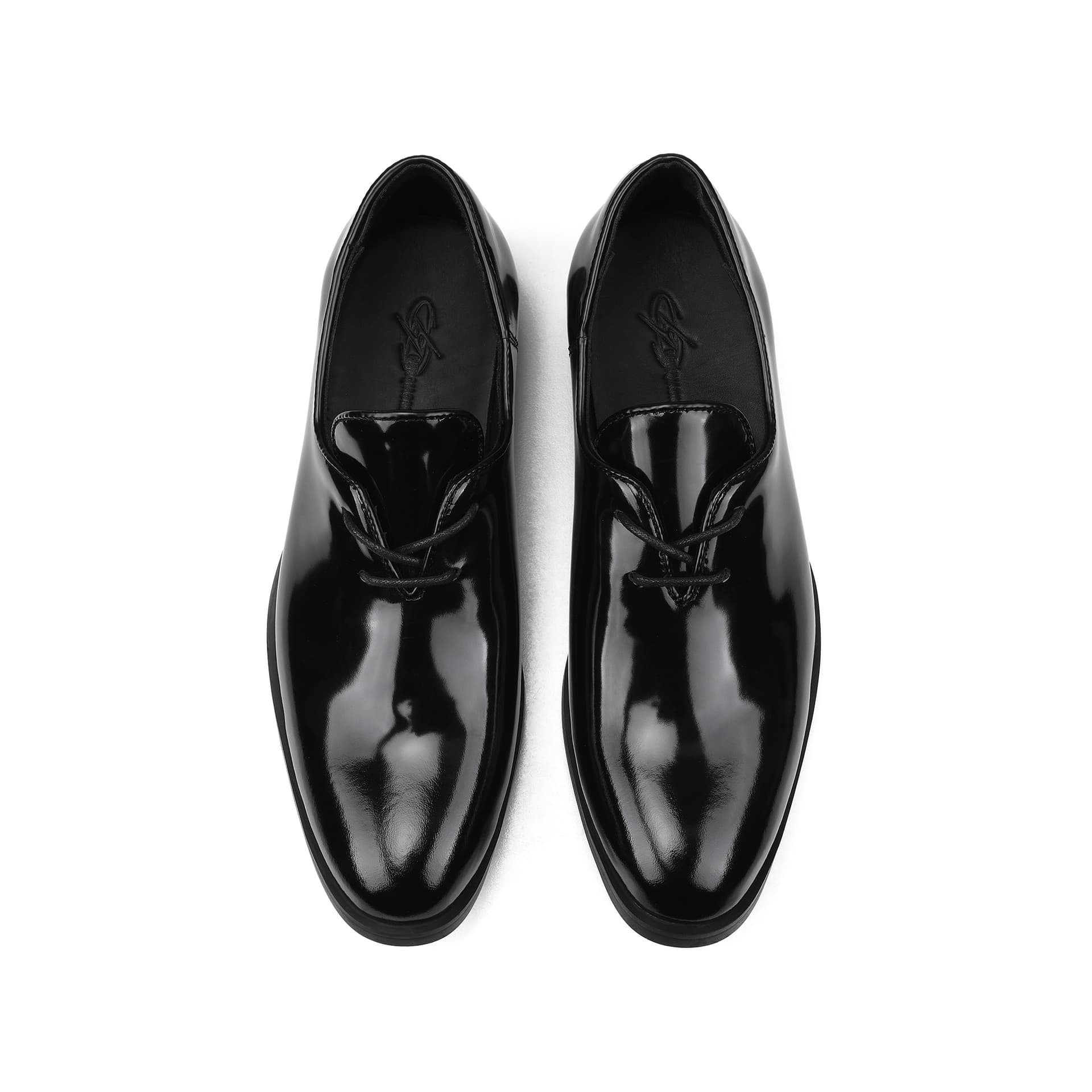 HANQIAORIJI Black Blood Collection Туфли Низкие Топ Черный Мужской - изображение 6
