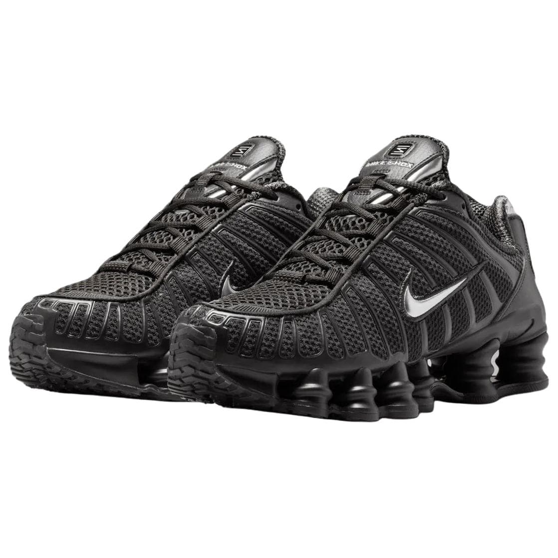 Кроссовки NIKE Shox TL Повседневная обувь Черный Женские - изображение 3