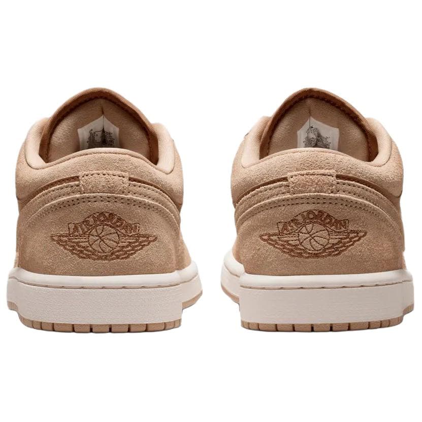 Ретро баскетбольные кроссовки Jordan Air Jordan 1 Ретро-баскетбольные кроссовки Low Топ Светло-коричневый Женские - изображение 5