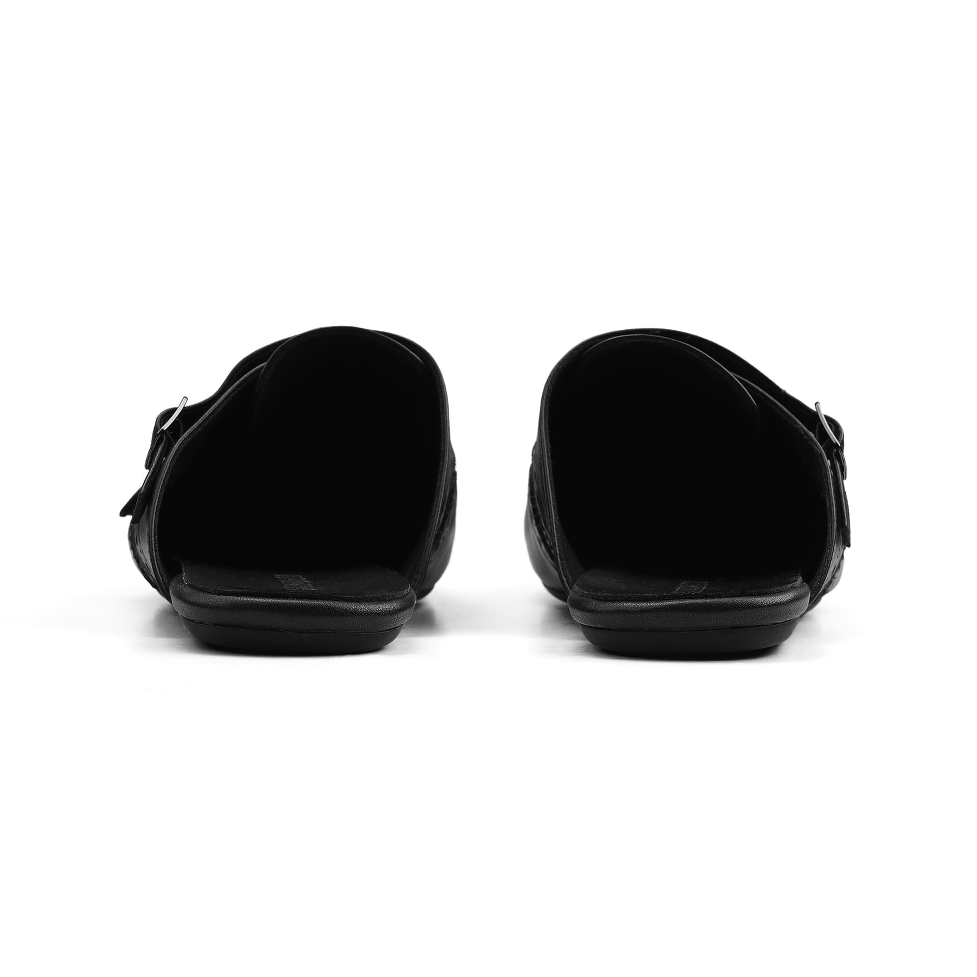 Сандалии HANQIAORIJI Abyss Collection Закрытые тапочки Черный Унисекс - изображение 7