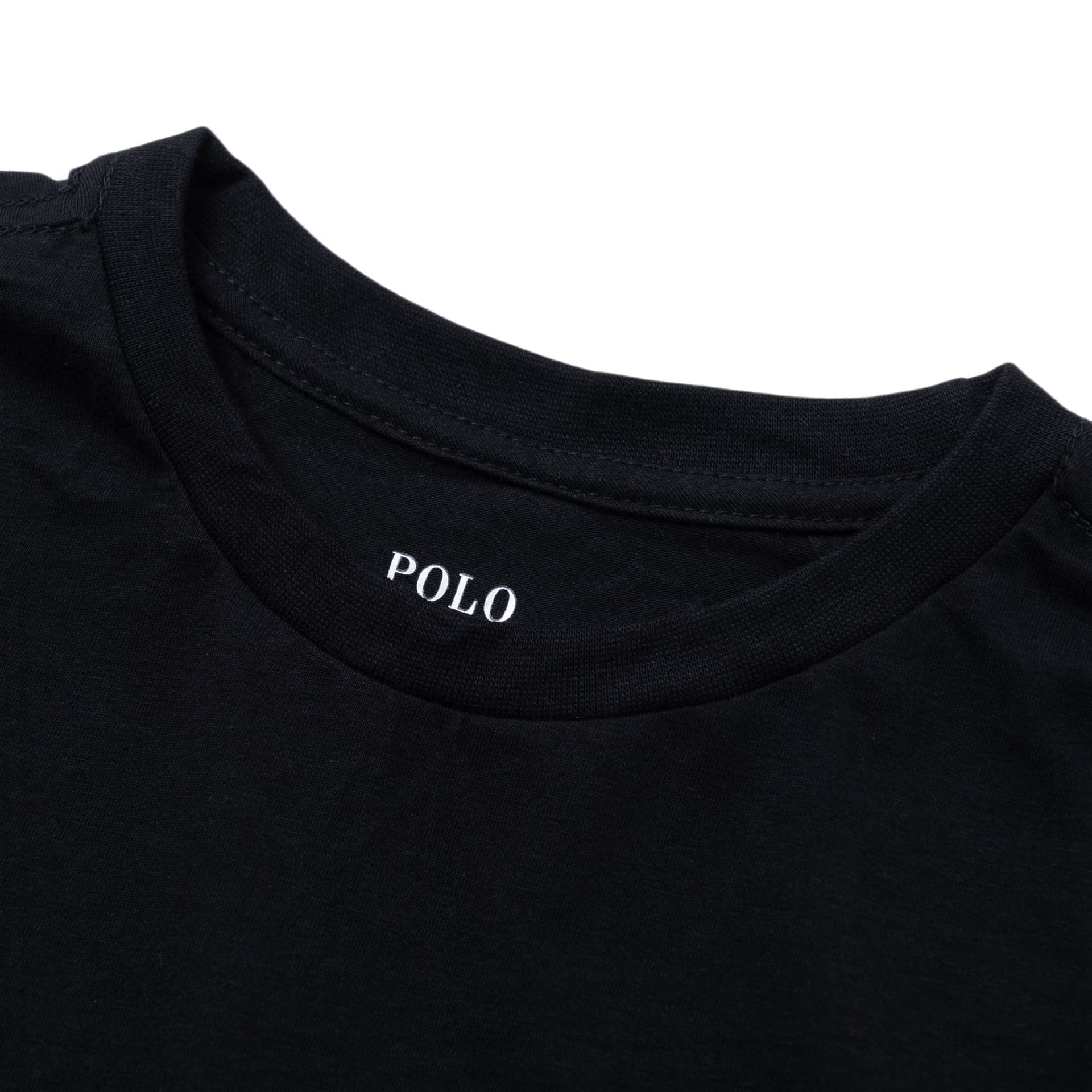 Футболка Polo Ralph Lauren T-рубашка Классическая версия 3 упаковки Детская - изображение 6