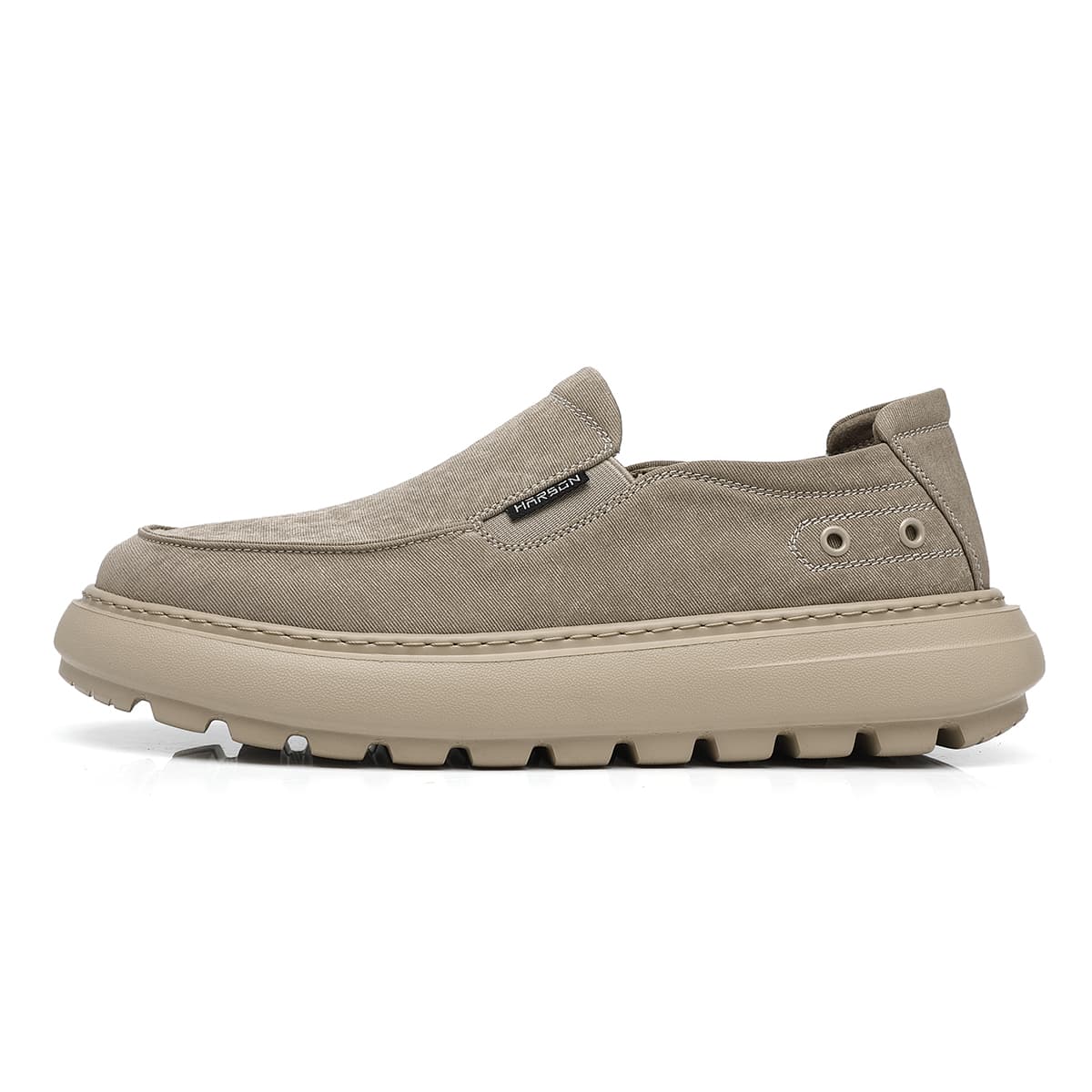 Кеды HARSON Low Top Canvas Shoes Khaki Men's - изображение 1