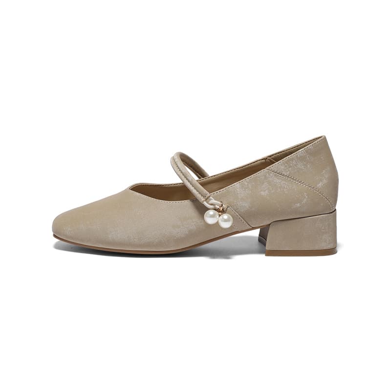 DAPHNE Mary Jane Shoes Шампань Абрикос Женские - изображение 2