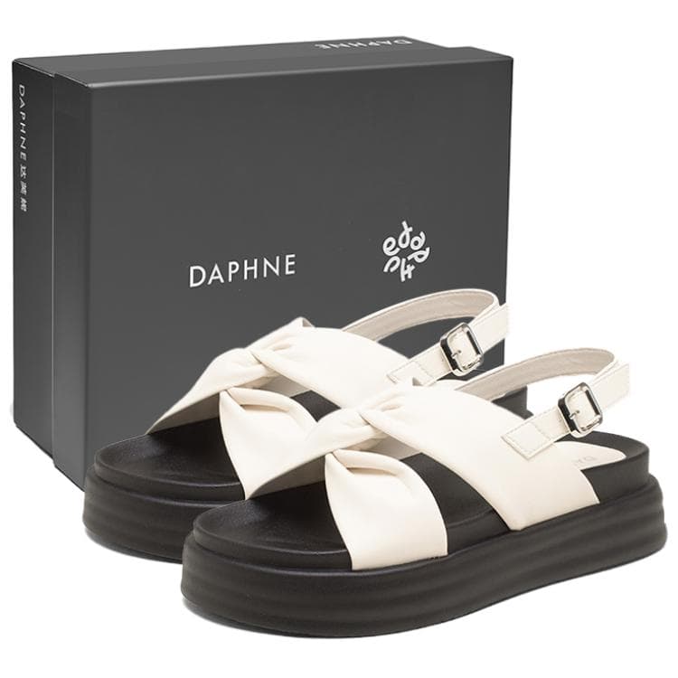Шлёпанцы DAPHNE One Шнуровочные Сандалии Женские - изображение 3