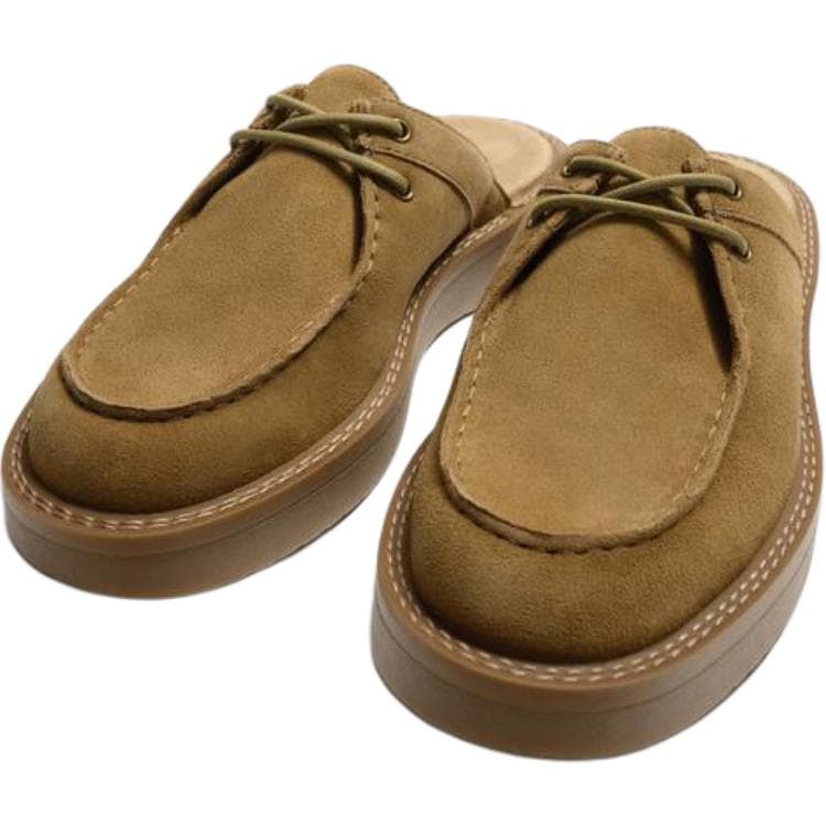 Сандалии ZARA Closed Slippers Beige 2467 720 102 Men's - изображение 2