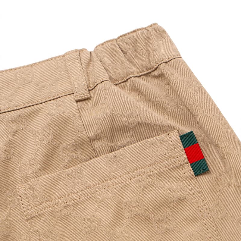 GUCCI Верблюжий цвет Kids Шорты - изображение 6