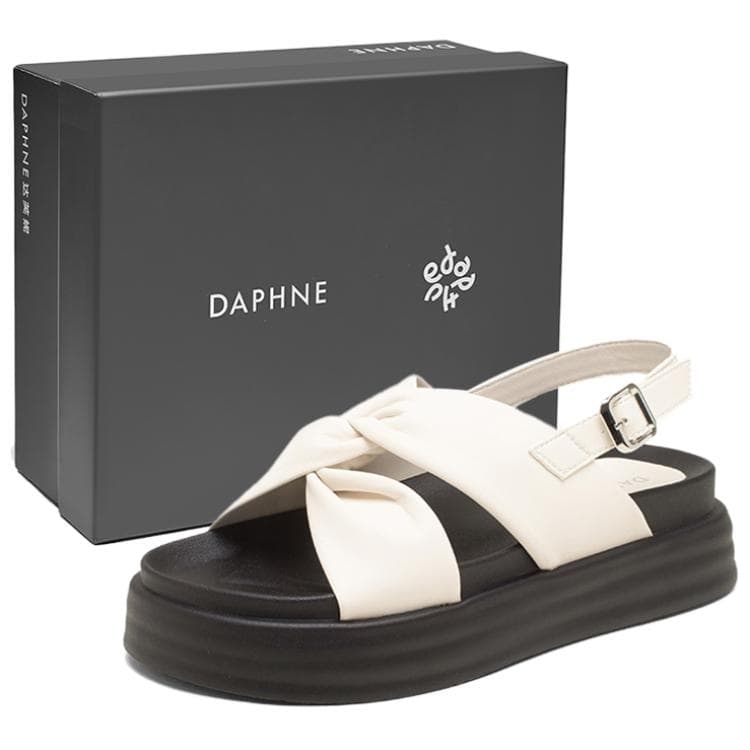 Шлёпанцы DAPHNE One Шнуровочные Сандалии Женские - изображение 2