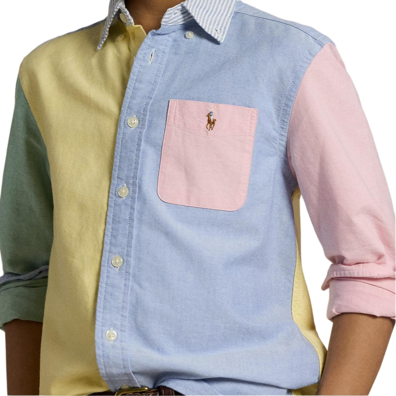Polo Ralph Lauren Рубашка Осенний Лето Разборный обруч Подростки Многоцветный - изображение 5
