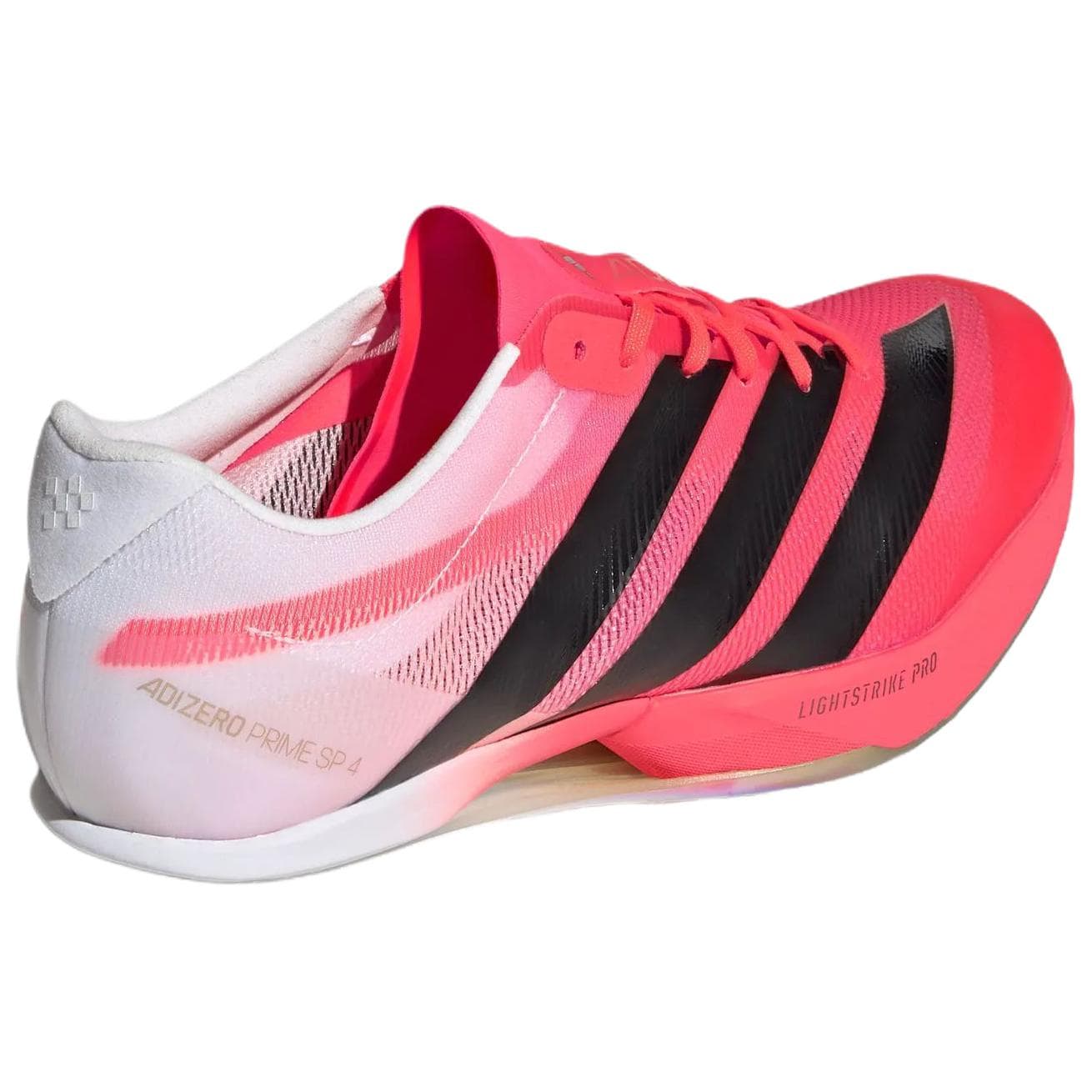 Кроссовки для бега Adidas ADIZERO PRIME SP 4 Беговые кроссовки Low Топ Неоново-красный Унисекс - изображение 4