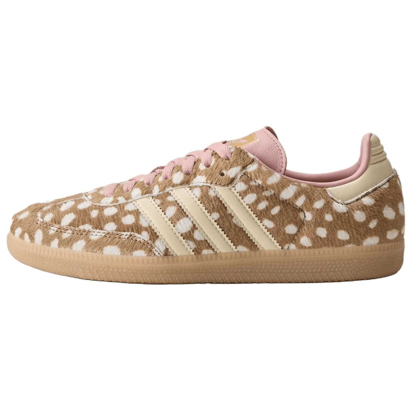 Кроссовки Adidas Originals Samba OG Кеды немецкой армии (GAT) Коричневый белый Женские - изображение 1