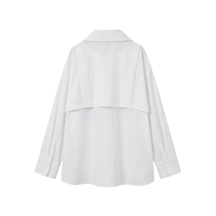 ELLE Белый Женский Короткий Пальто - изображение 2