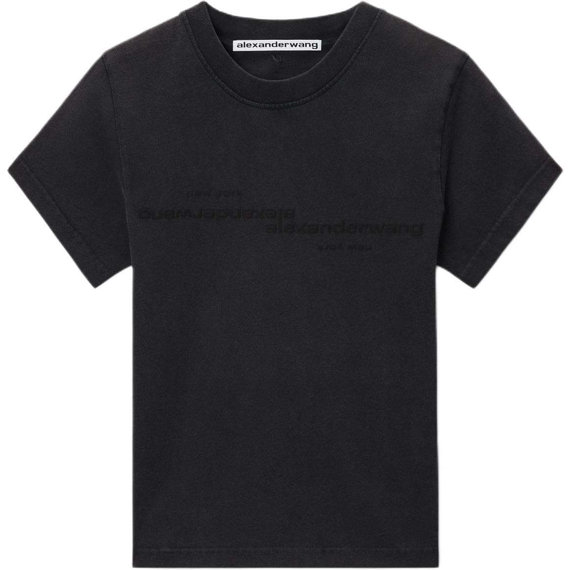 Футболка Alexander Wang Черные Женские T-рубашки - изображение 1