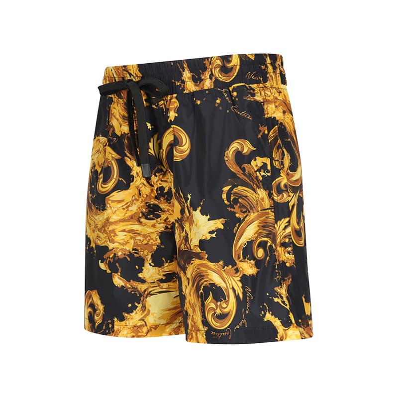 VERSACE JEANS COUTURE Черный мужской Пляжные шорты - изображение 3