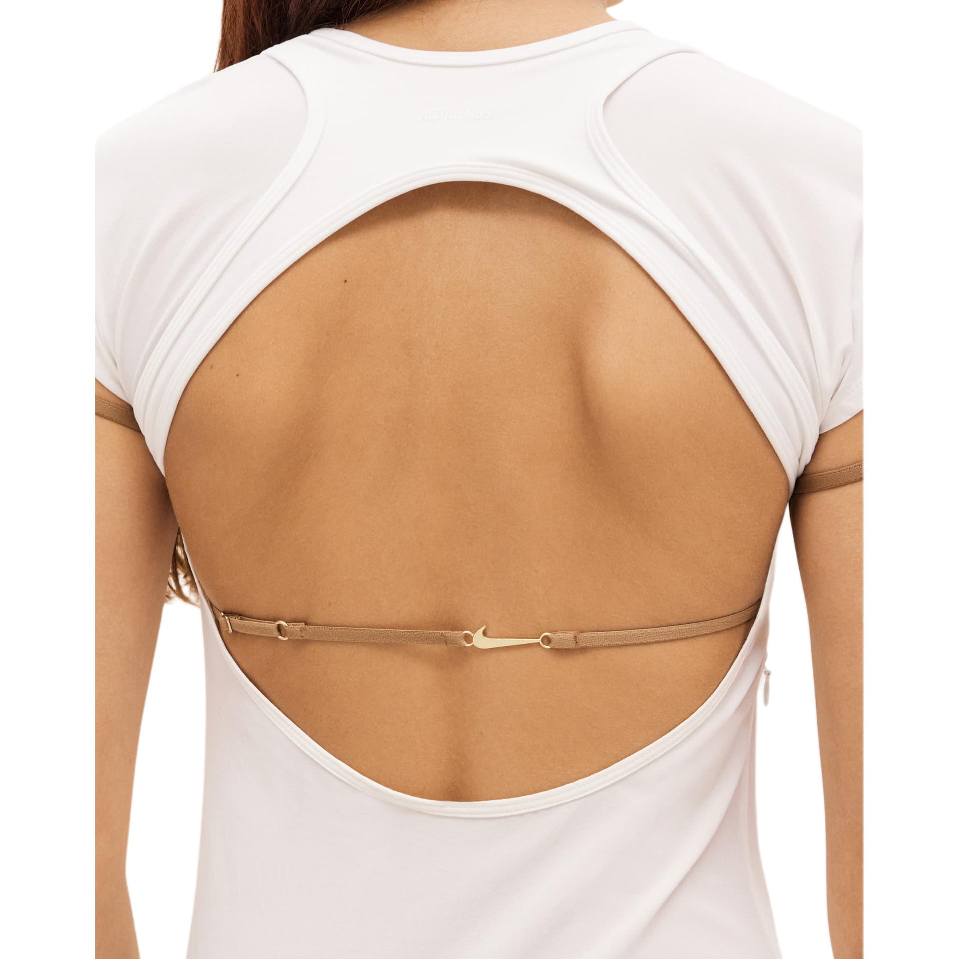 Платье Jacquemus x Nike FW22 White Mini Dress - изображение 6