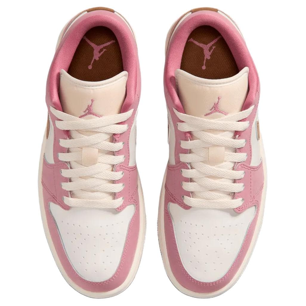 Ретро баскетбольные кроссовки Jordan Air Jordan 1 Ретро-баскетбольные кроссовки Low Топ Розовый Женские - изображение 4