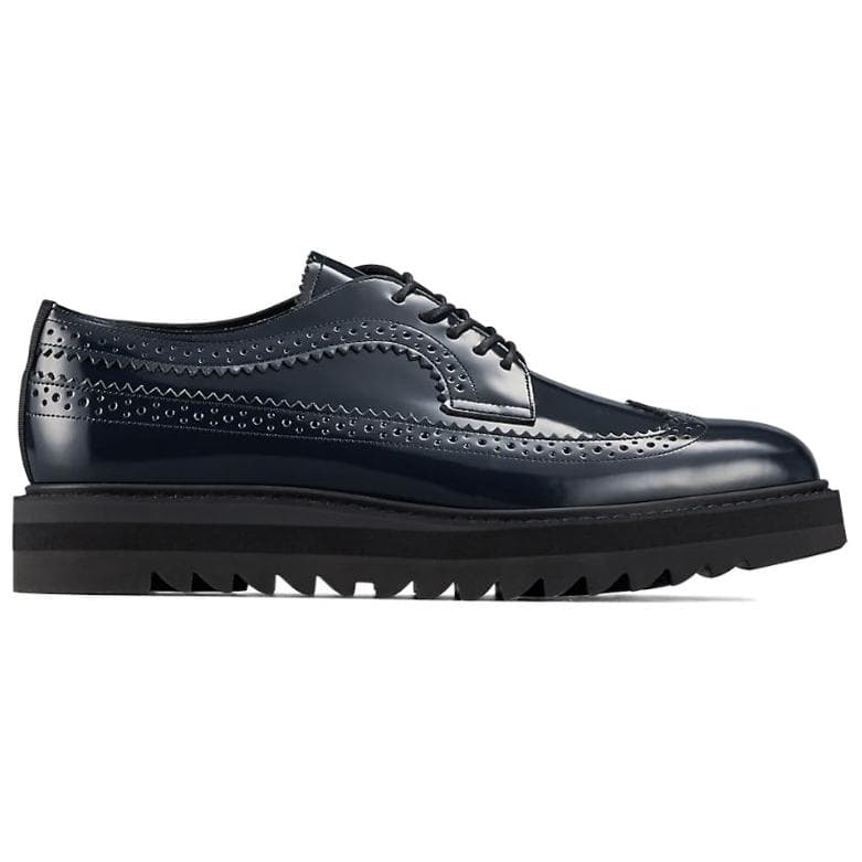 Onitsuka Tiger BROGUE Повседневные кожаные туфли Морской синий Мужской - изображение 2