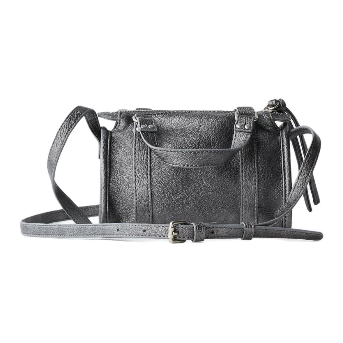 Сумка через плечо ZARA Crossbody Bag Gray Unisex ZARA Сумка через плечо Серого цвета Унисекс - изображение 5