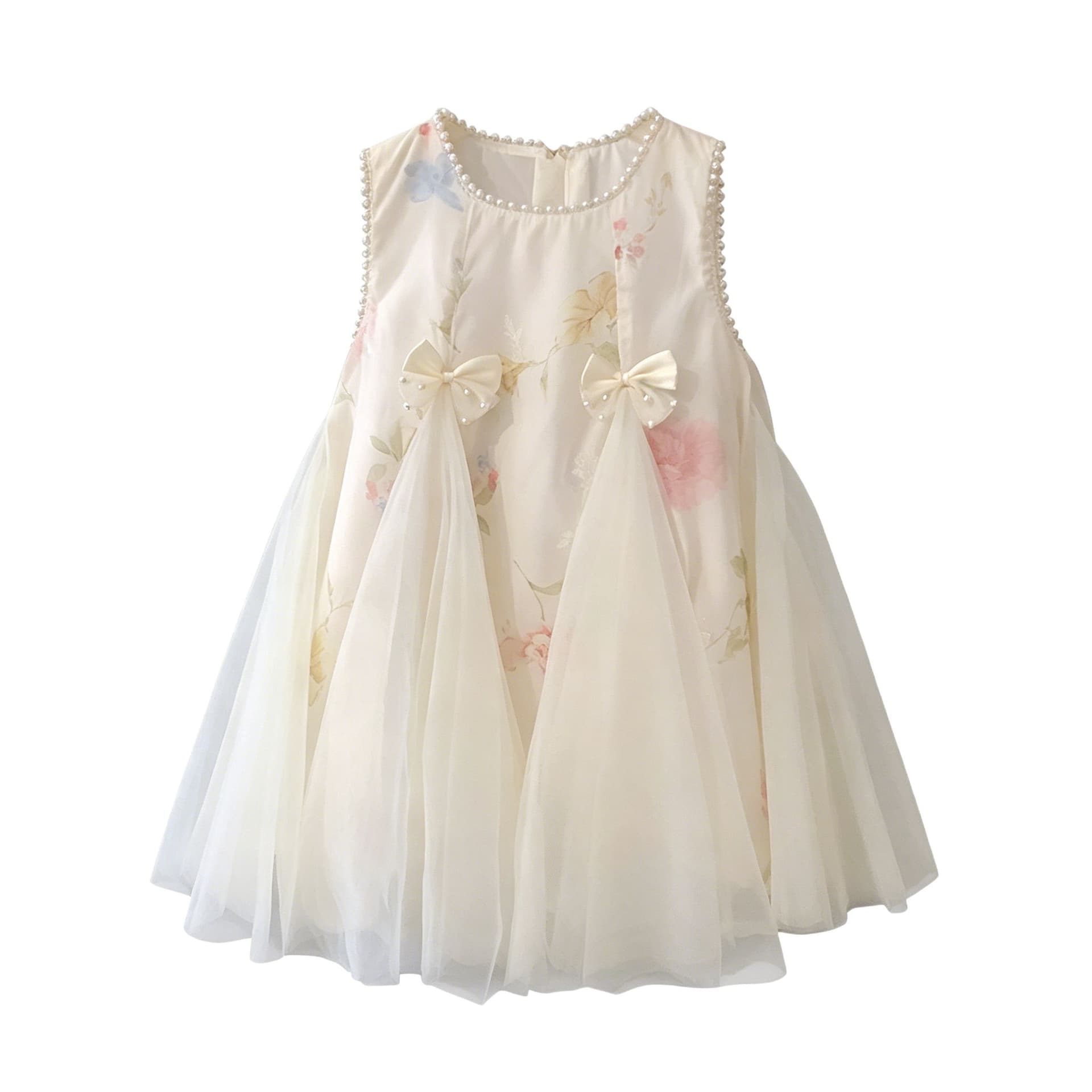 PIERRE CARDIN Ecru Kids Платья - изображение 1