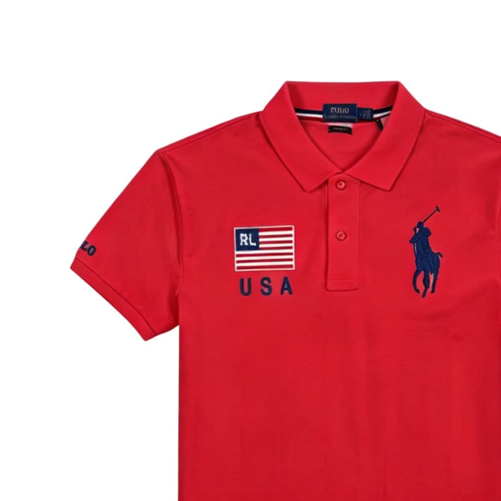 Polo Ralph Lauren Big pony SS26 Поло Облегающий Женские - изображение 2