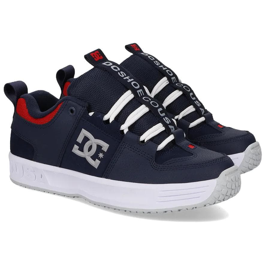 Кроссовки DCSHOES Скейтборд Кеды Низкий Топ Морской Синий Красный Мужской - изображение 2