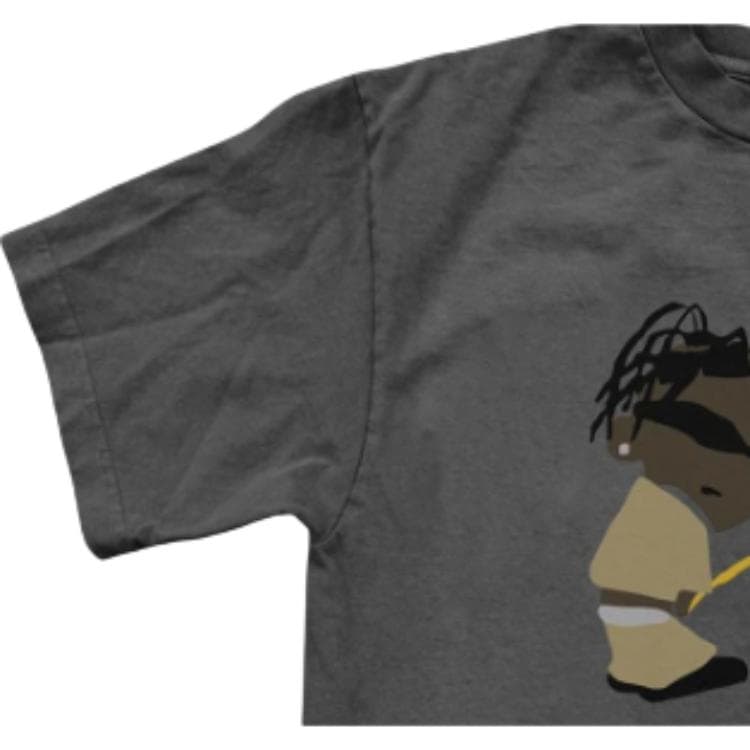 Футболка Travis Scott FW25 Rodeo CPFM Дорожка 8 Tee T Рубашка Унисекс - изображение 2