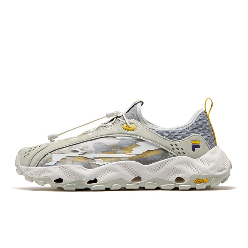 Кроссовки FILA FUSION COMO C Уличная обувь Low Топ Birch Silver Ultra Matte Gray Мужской - изображение 1