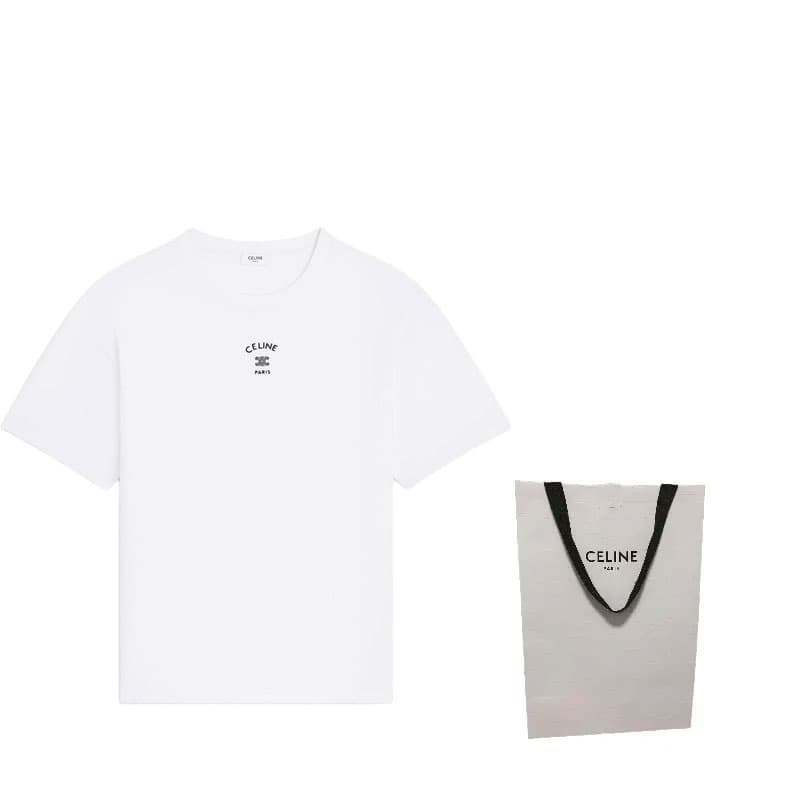Футболка CELINE SS26 logo T - изображение 5