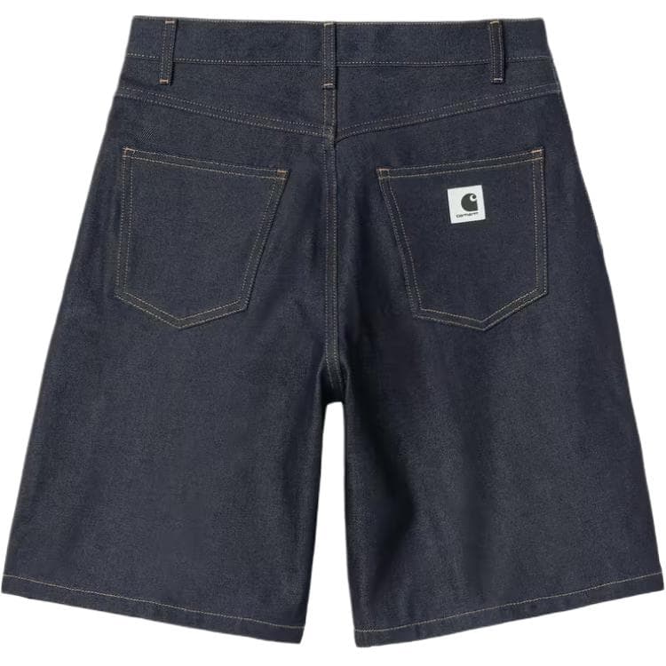 Carhartt WIP Blue Women's Denim Shorts Carhartt WIP Синие Женские Джинсовые Шорты - изображение 2