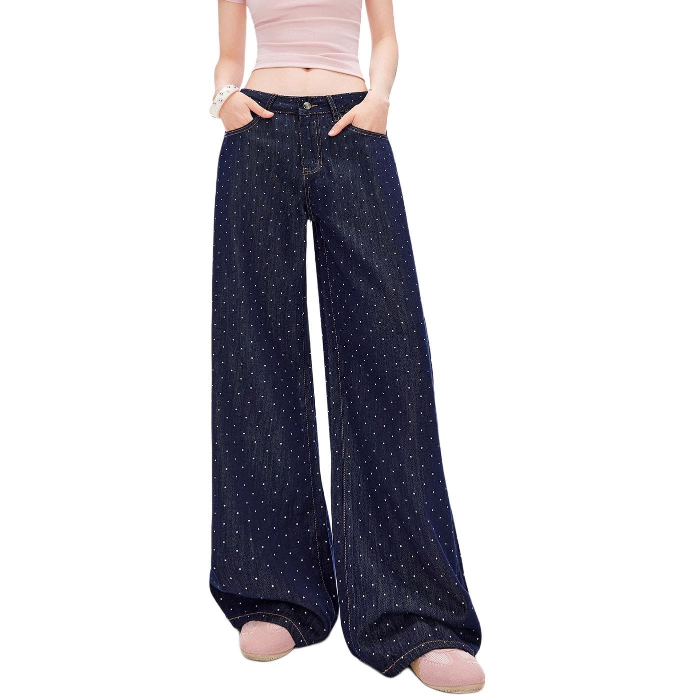 Джинсы UNIFREE Blue Women's Jeans UNIFREE Синий Женские Джинсы - изображение 1