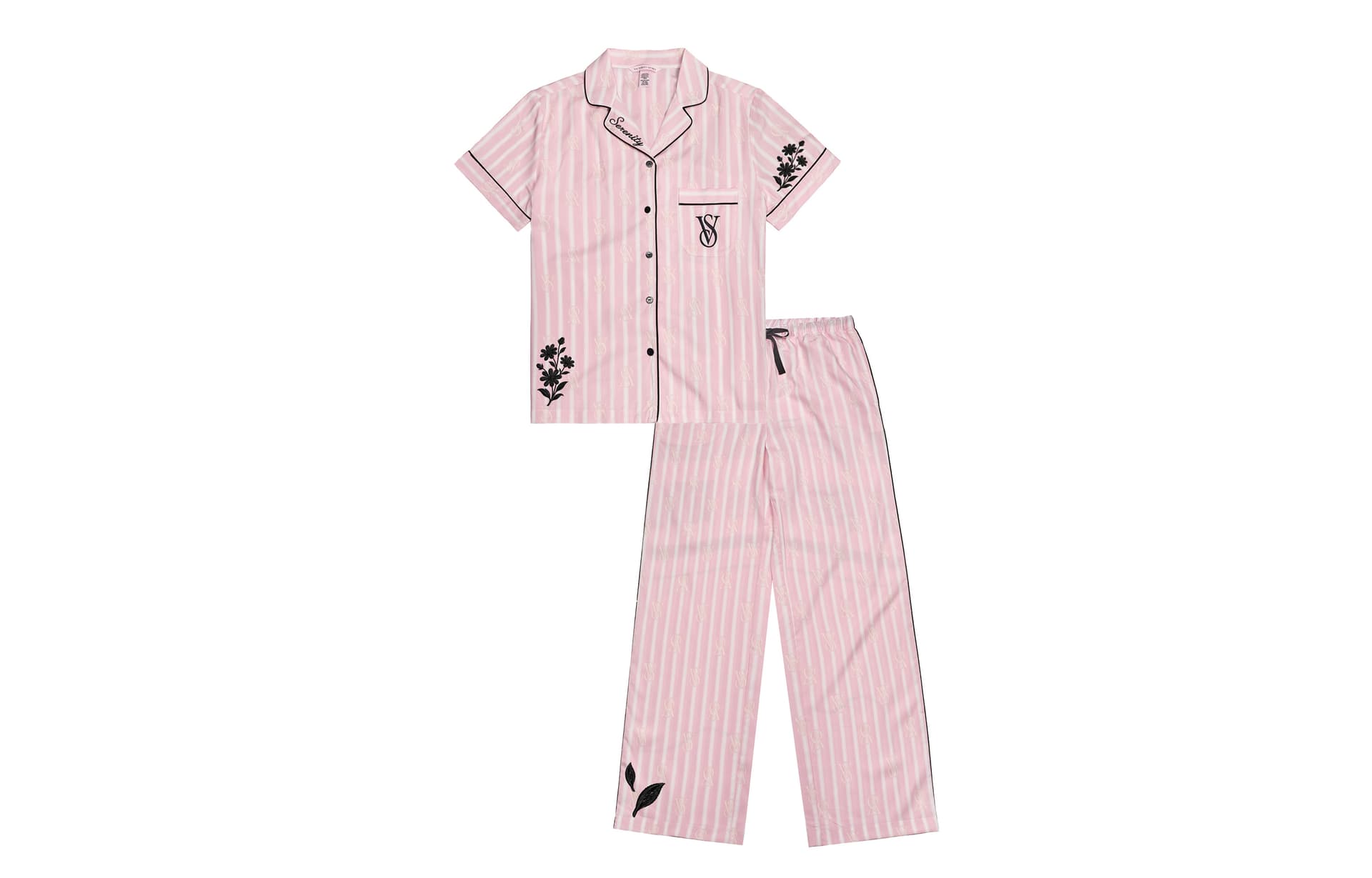 Пижама Victoria's Secret Набор Angel Pink (Pink) Basic Stick Box Не Включена Shopping Bag Women's Pajama Sets - изображение 1