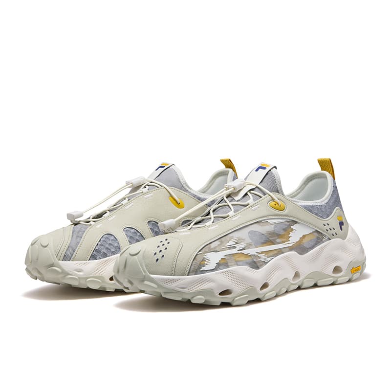 Кроссовки FILA FUSION COMO C Уличная обувь Low Топ Birch Silver Ultra Matte Gray Мужской - изображение 3