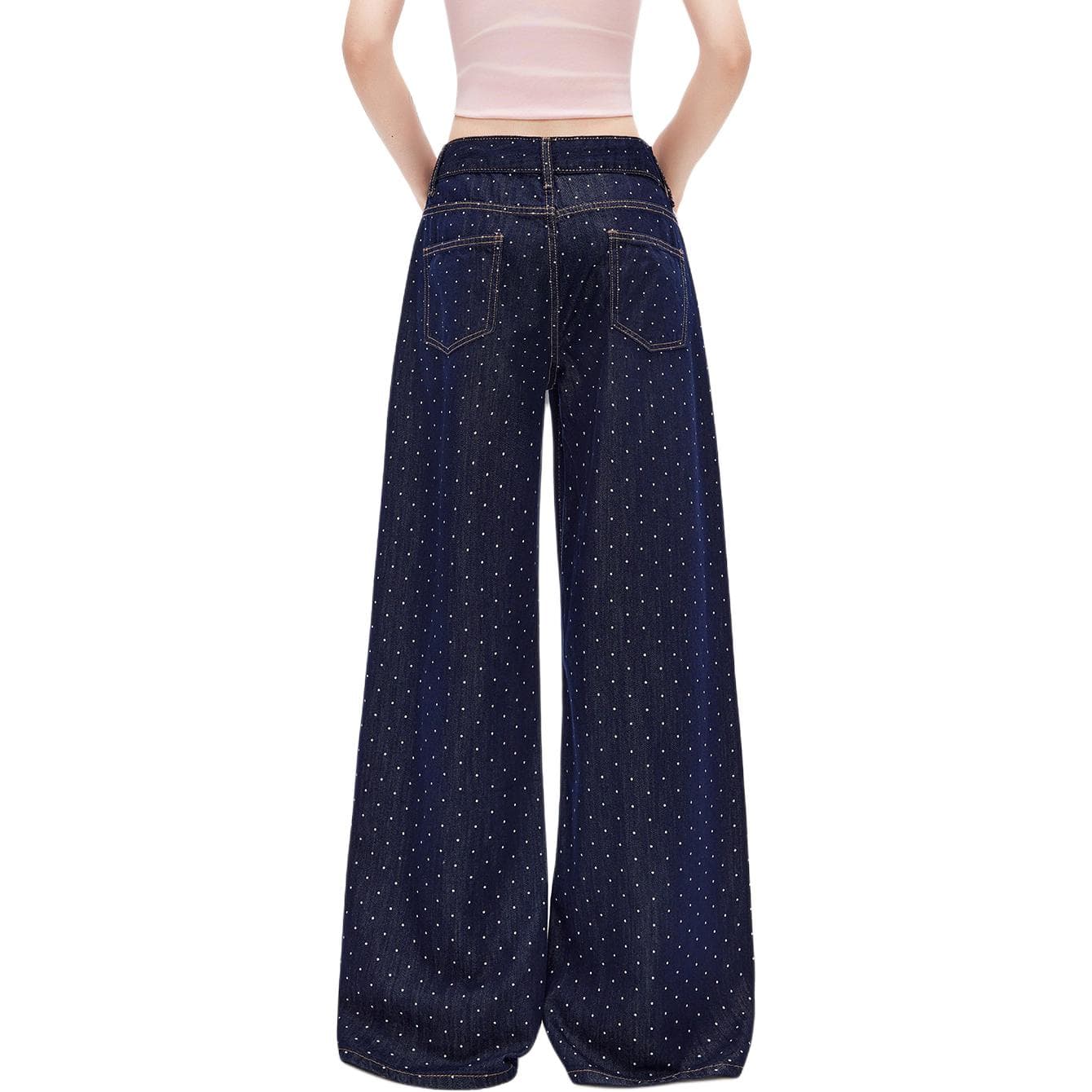 Джинсы UNIFREE Blue Women's Jeans UNIFREE Синий Женские Джинсы - изображение 4