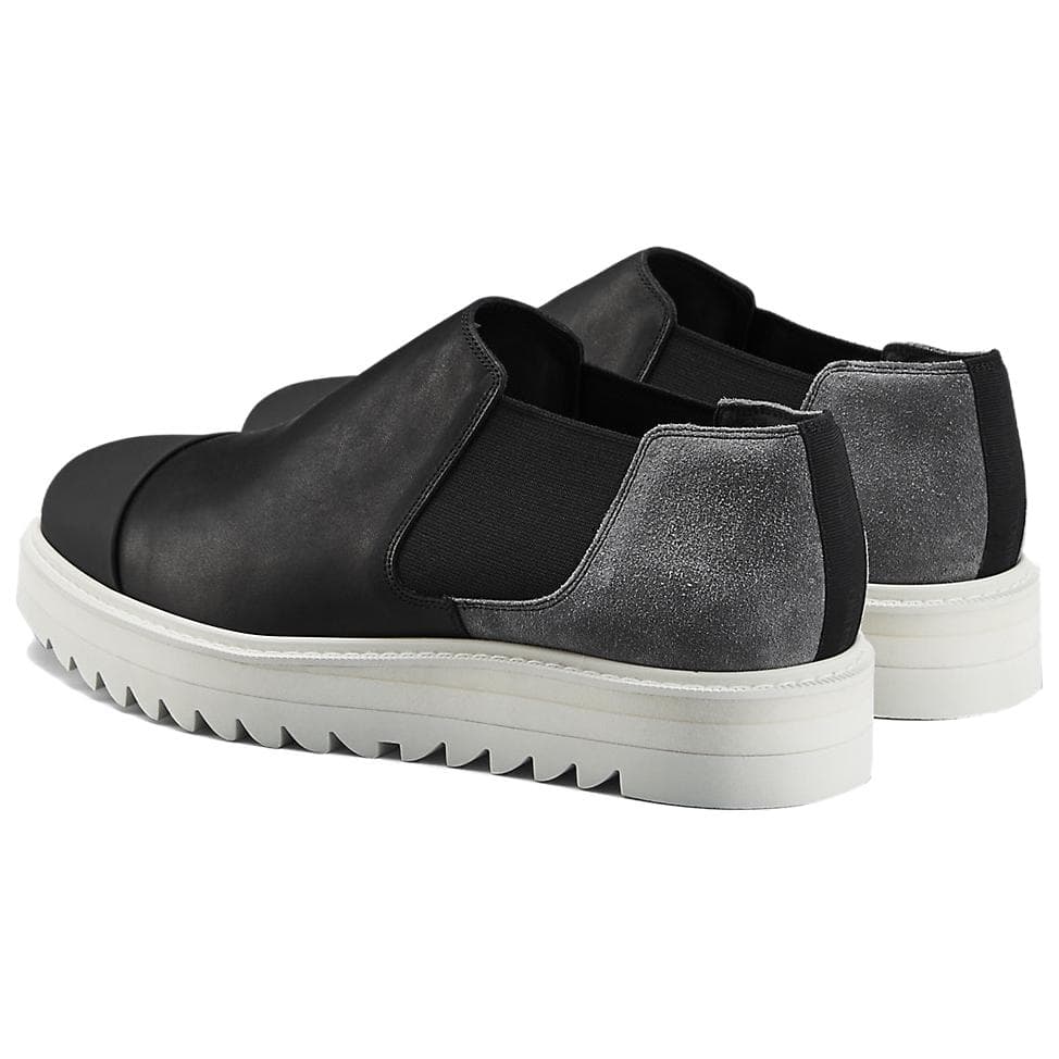 Onitsuka Tiger SIDE GORE Повседневные кожаные туфли Черные Мужские - изображение 4